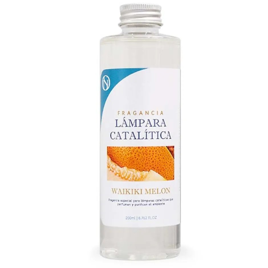 Mamamanuela Parfum Waikiki Melon pour lampe catalytique (200 ml) - Élimine les mauvaises odeurs, parfume et nettoie l'environnement