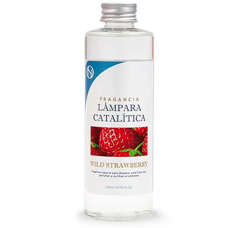 Mamamanuela Parfum Wild Strawberry pour lampe catalytique (200 ml) - Élimine les mauvaises odeurs, parfume et nettoie l'environnement Outlet