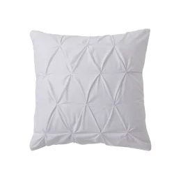 Douceur D'Intérieur Parure 3 Pièces Heloise 100% Coton (260x240 cm - Blanc)