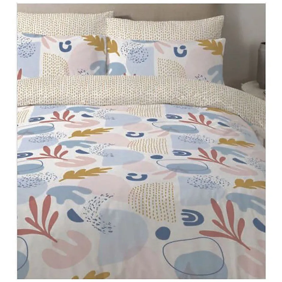 Copenhagen Home Parure de couette "Anisa" toutes dimensions 100% Coton / 57 Fils/cm² - Parure de couette 200 x 200 cm + 2 Taies d'oreiller 63 x 63 Online