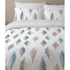 Copenhagen Home Parure de couette "Flynn" toutes dimensions 100% Coton / 57 Fils/cm² - Parure de couette 200 x 200 cm + 2 Taies d'oreiller 63 x 63
