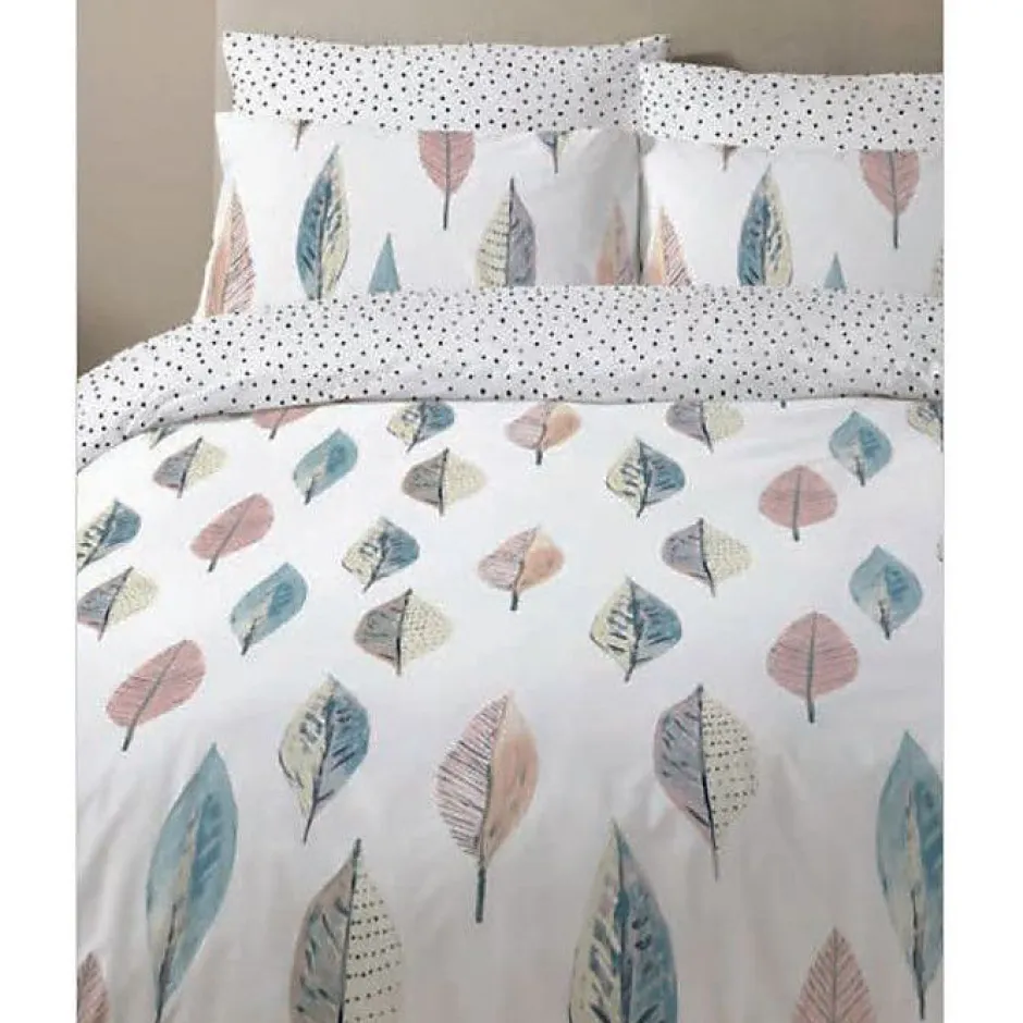 Copenhagen Home Parure de couette "Flynn" toutes dimensions 100% Coton / 57 Fils/cm² - Parure de couette 260 x 240 cm + 2 Taies d'oreiller 63 x 63