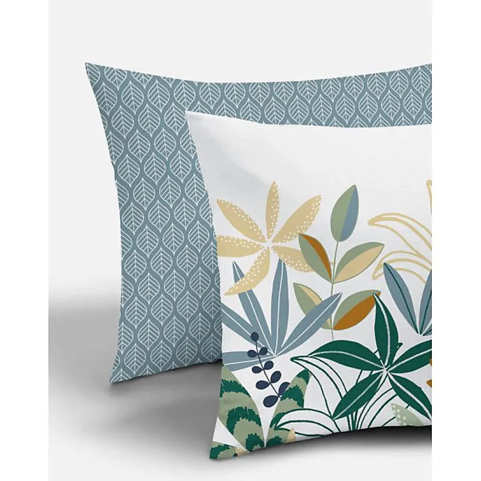 Copenhagen Home Parure de couette "Goyave" toutes dimensions 100% Coton / 57 Fils/cm² - Parure de couette 200 x 200 cm + 2 Taies d'oreiller 63 x 6 Hot