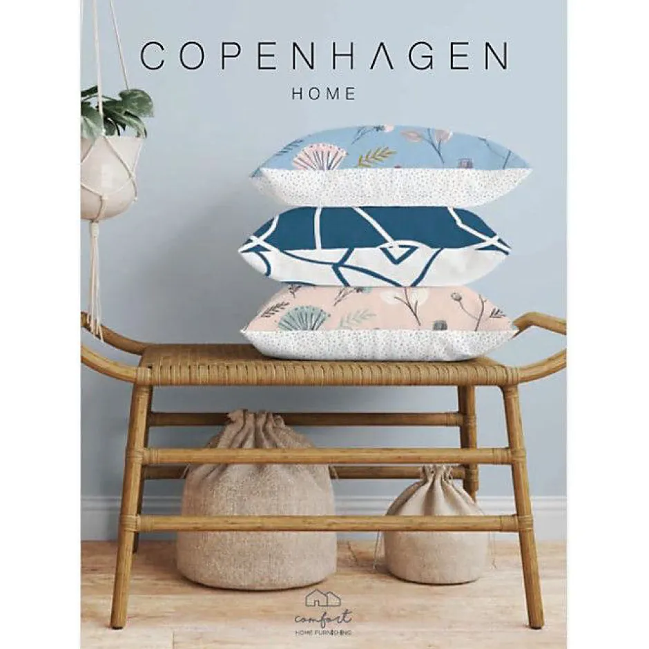 Copenhagen Home Parure de couette "Goyave" toutes dimensions 100% Coton / 57 Fils/cm² - Parure de couette 200 x 200 cm + 2 Taies d'oreiller 63 x 6 Hot