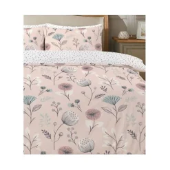 Copenhagen Home Parure de couette "Olia" toutes dimensions 100% Coton / 57 Fils/cm² - Olia Blush - Parure de couette 260 x 240 cm + 2 Taies d'orei