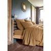 L'Effet Papillon Parure de draps 4 pièces & 5 pièces "Gaïa" Gaze de Coton - Gaïa Camel - Parure de draps 4 pièces (1 Drap plat 240 x 300 + 1 Drap h