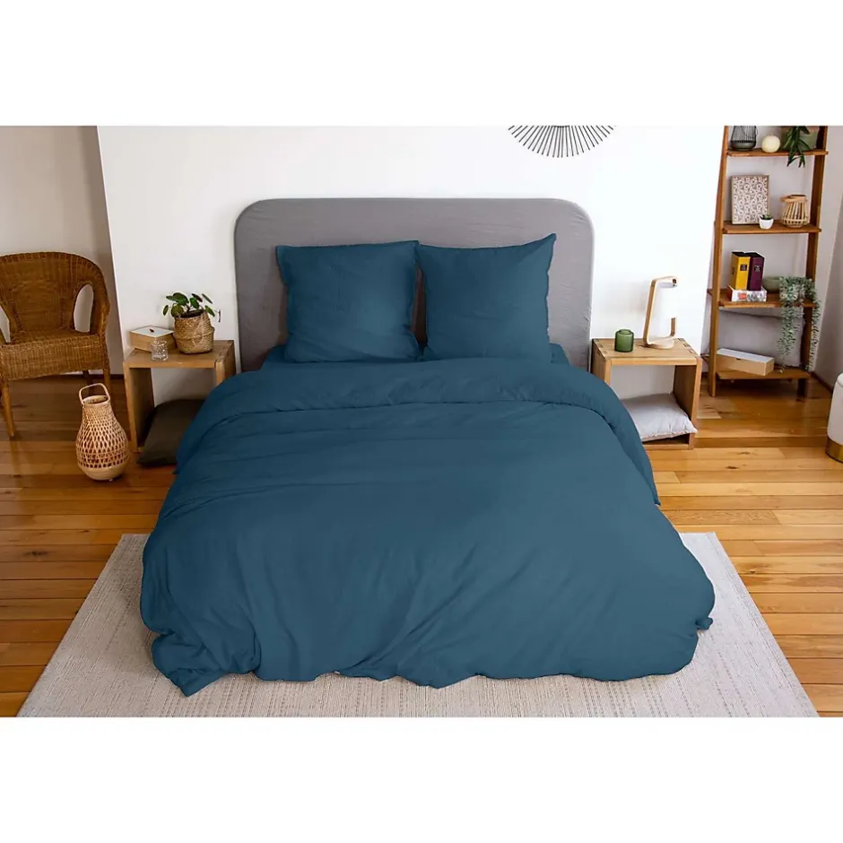 Côté Déco Parure de lit - 100% microfibre lavée Discount
