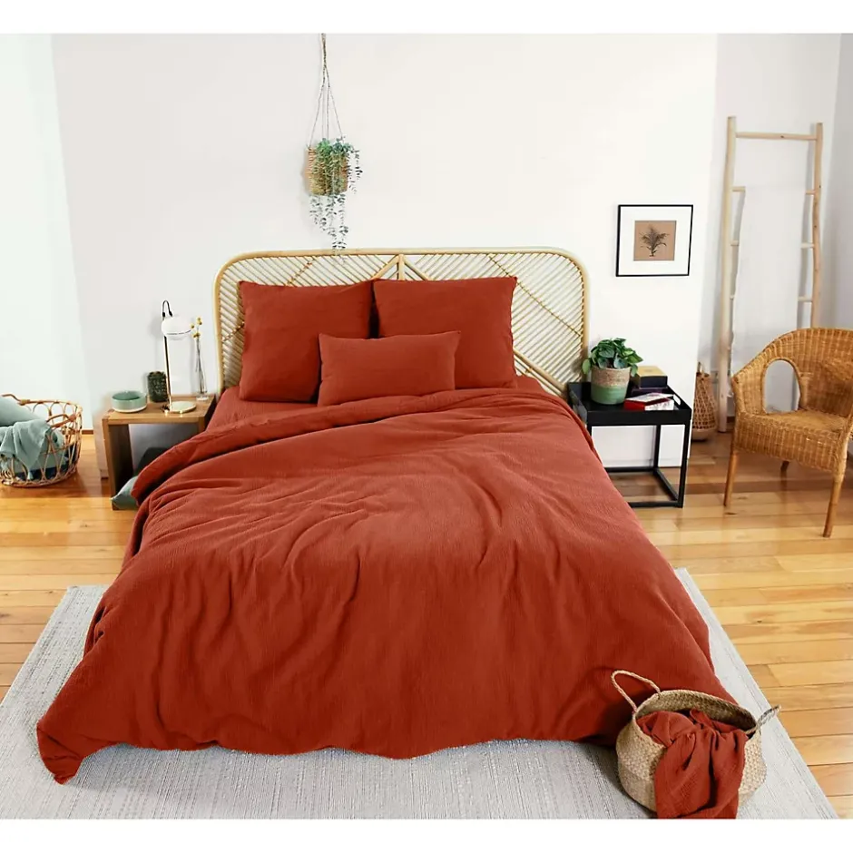 Côté Déco Parure de lit - Double gaze de coton Clearance