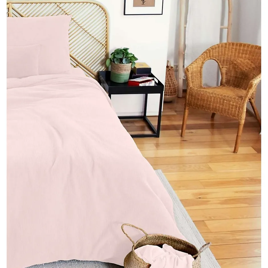 Côté Déco Parure de lit - Double gaze de coton Hot