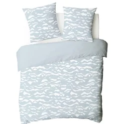 Future Home Parure de lit 2 personnes nuage réversible en coton 240x220cm Online
