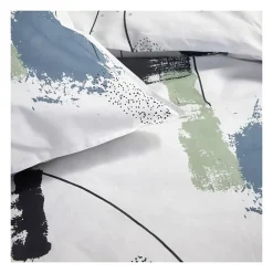 Todays Tools Parure de lit 2 personnes - TODAY - Sunshine 16.2 - 220 x 240 cm - 100% Coton imprimé