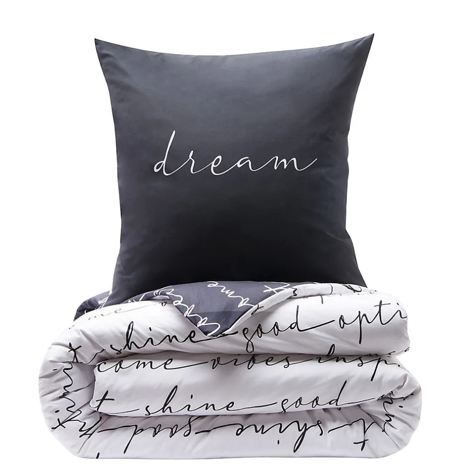 Future Home Parure de lit 2 personnes en microfibre 200x200cm