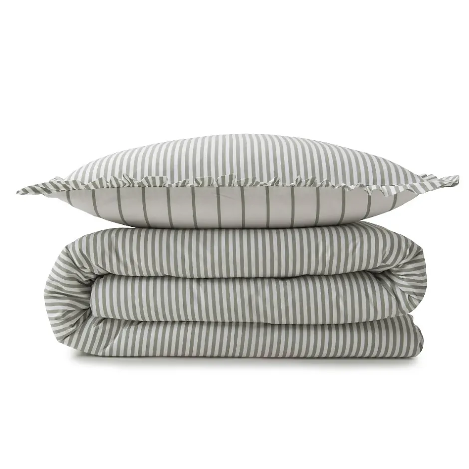 Future Home Parure de lit 2 personnes en coton 57 fils imprimé blanc 260x240cm Sale