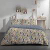 Todays Tools Parure de lit 2 personnes - TODAY - Sunshine 15.32 - 220 x 240 cm - 100% Coton imprimé