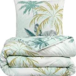 Future Home Parure de lit 2 personnes feuillage réversible 240x220cm Sale