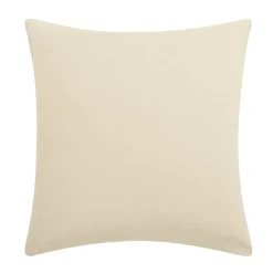 Douceur D'Intérieur Parure de Lit 3 Pièces 100% Coton Fils Teints Meline beige 240 x 220 cm