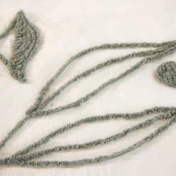 Linnea Parure de lit 3 pièces 260x240 cm HERBIER coton lavé Sale