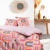 Todays Tools Parure de lit - TODAY - Sunshine - 119484 - 2 personnes - 260x240cm - Coton - Imprimé 11.53