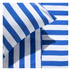 Todays Tools Parure de lit - TODAY Summer Stripes - 240x220 cm - 2 personnes - coton imprimé rayé Clearance