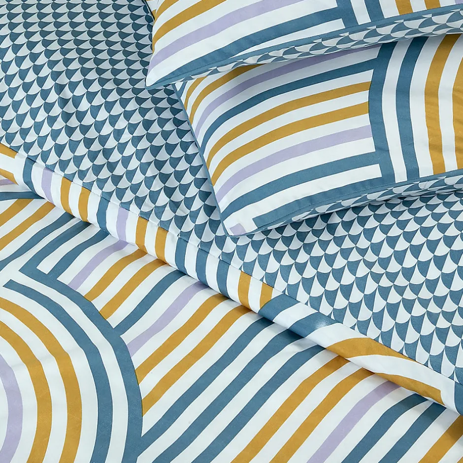 Future Home Parure de lit double arche en microfibre lavée 200x200cm