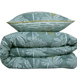 Future Home Parure de lit double palmiers en microfibre lavée 200x200cm Hot