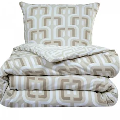 Future Home Parure de lit double rétro en microfibre lavée 240x220cm Sale
