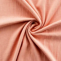 Douceur D'Intérieur Parure de lit en gaze de coton (260x240 cm - Rose Clair)