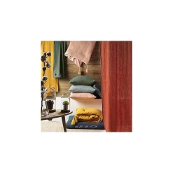 Promolinge Parure de Lit en Gaze de Coton 240 x 220 cm Sauge