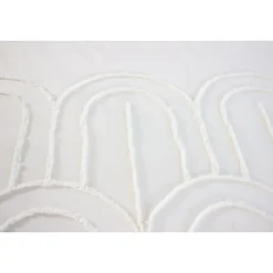 Côté Déco Parure de lit finition tufté - 100% coton lavé 52 fils/cm² Best