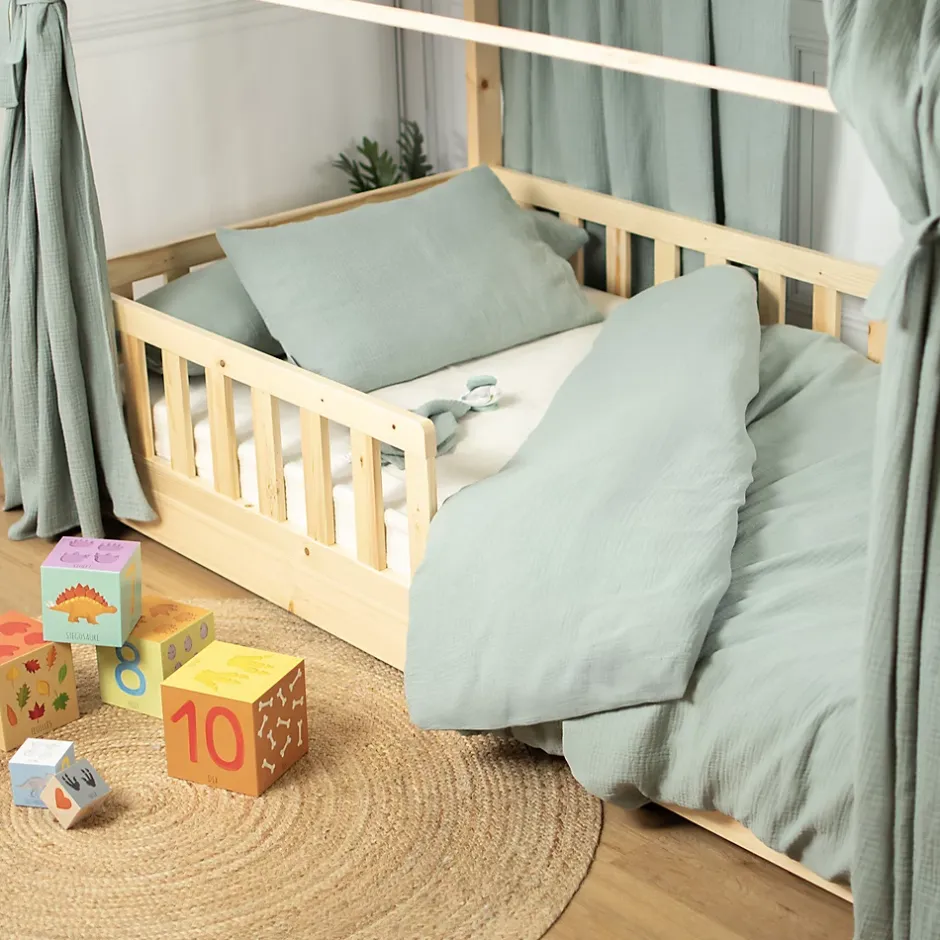 Sevira Kids Parure de lit housse de couette et taie d'oreiller Jeanne Online
