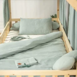 Sevira Kids Parure de lit housse de couette et taie d'oreiller Jeanne Online