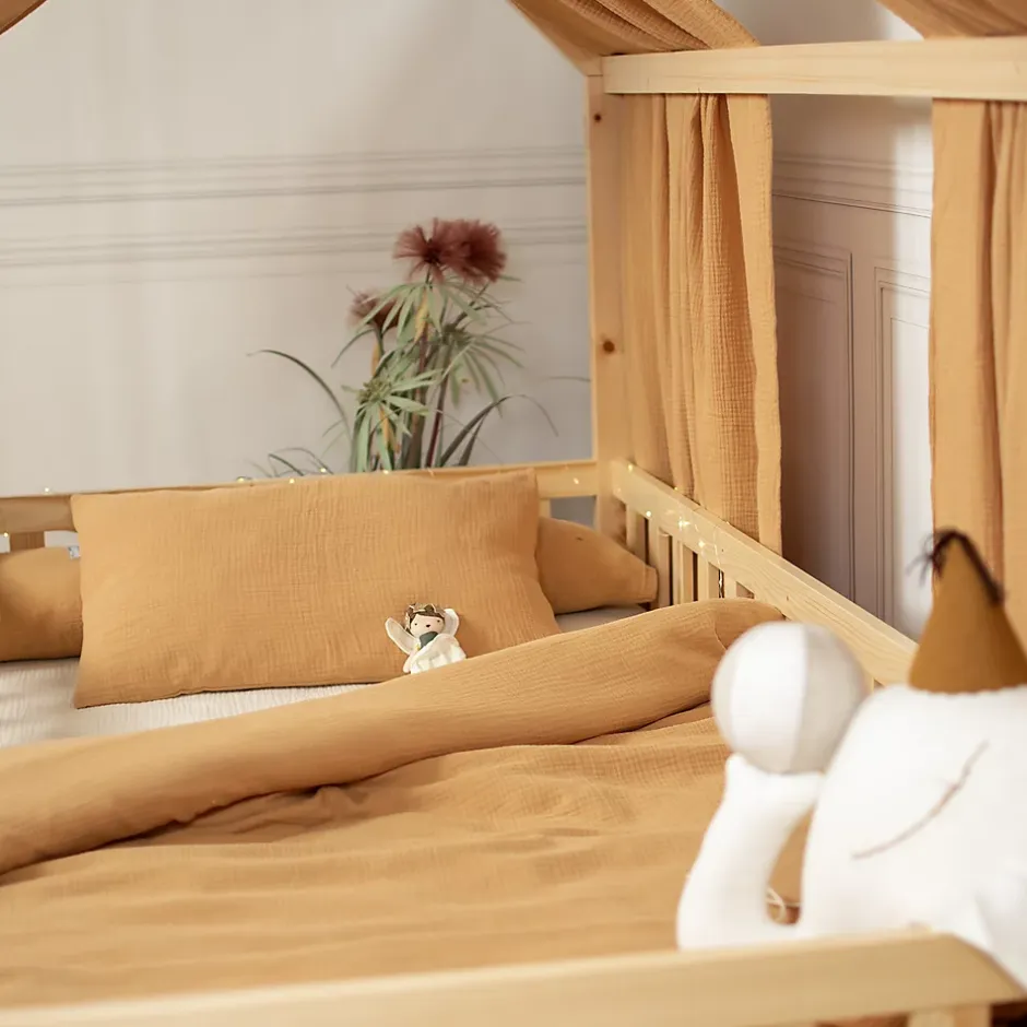 Sevira Kids Parure de lit housse de couette et taie d'oreiller Jeanne Sale
