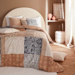 Atmosphera Créateur D'Intérieur Parure de lit imprimée Aiden 240x220cm - Atmosphera