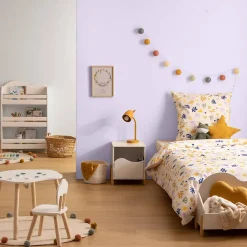 Atmosphera Créateur D'Intérieur Parure de lit imprimée Billie 140x200 motif organique - Atmosphera