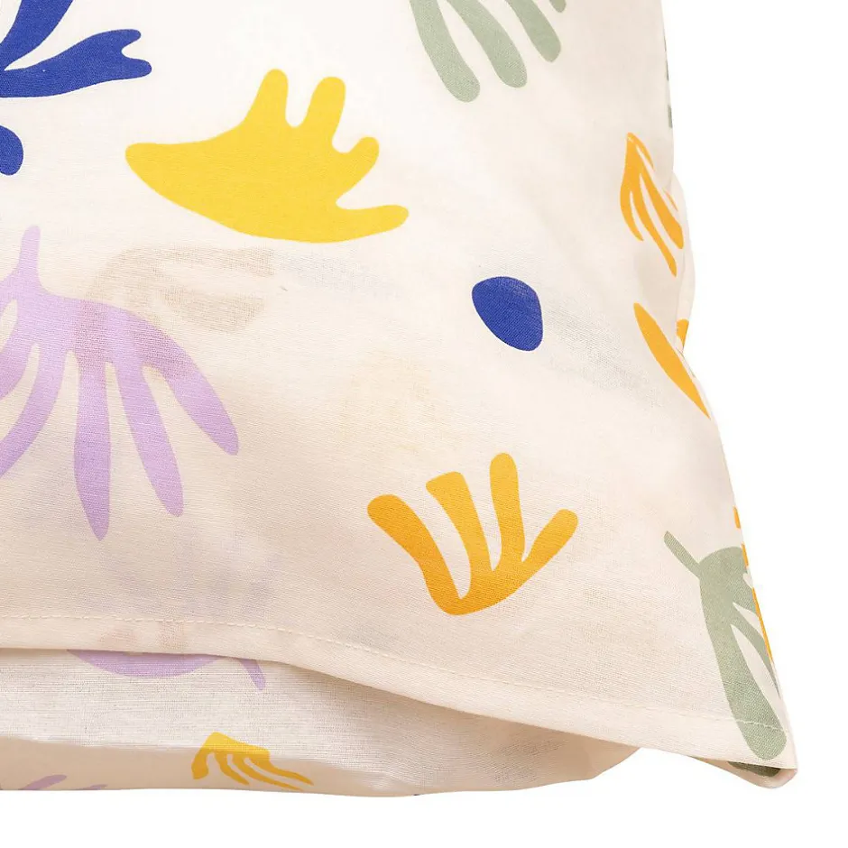 Atmosphera Créateur D'Intérieur Parure de lit imprimée Billie 140x200 motif organique - Atmosphera