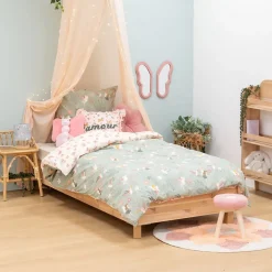 Atmosphera Créateur D'Intérieur Parure de lit imprimée fée 140x 200cm - Atmosphera Discount