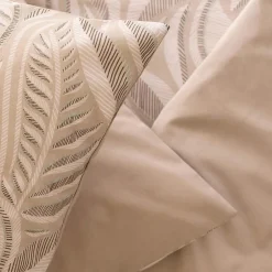 Atmosphera Créateur D'Intérieur Parure de lit imprimée Nalh 260x240cm beige lin - Atmosphera Best