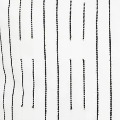 Atmosphera Créateur D'Intérieur Parure de lit Kain coton blanc/noir 260x240cm - Atmosphera New