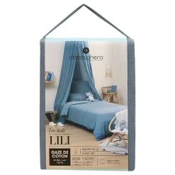 Atmosphera Créateur D'Intérieur Parure de lit Lili 140x200cm bleu - Atmosphera Clearance