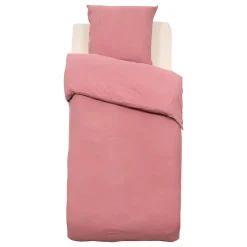 Atmosphera Créateur D'Intérieur Parure de lit Lili 140x200cm rose antique - Atmosphera