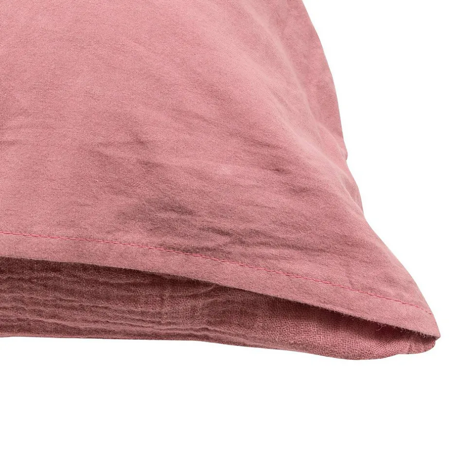 Atmosphera Créateur D'Intérieur Parure de lit Lili 140x200cm rose antique - Atmosphera