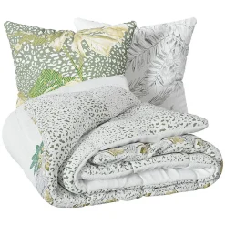 Atmosphera Créateur D'Intérieur Parure de lit Monstera en coton 240x220 cm - Atmosphera Hot