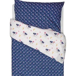 Sevira Kids Parure de lit réversible en coton Fairy Flore Outlet
