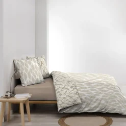 Douceur D'Intérieur Parure de lit réversible (240x220 cm - Naturel) Best