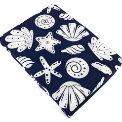 Linnea Parure de lit 260x240 cm coton BCI adouci CAPRI Bleu 3 pièces New