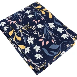 Linnea Parure de lit 240x220 cm coton biologique DOVE Bleu