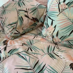 Linnea Parure de lit 240x220 cm coton ALEYA Rose Discount