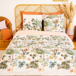 Linnea Parure de lit 200x200 cm coton MENTISSA rose Online
