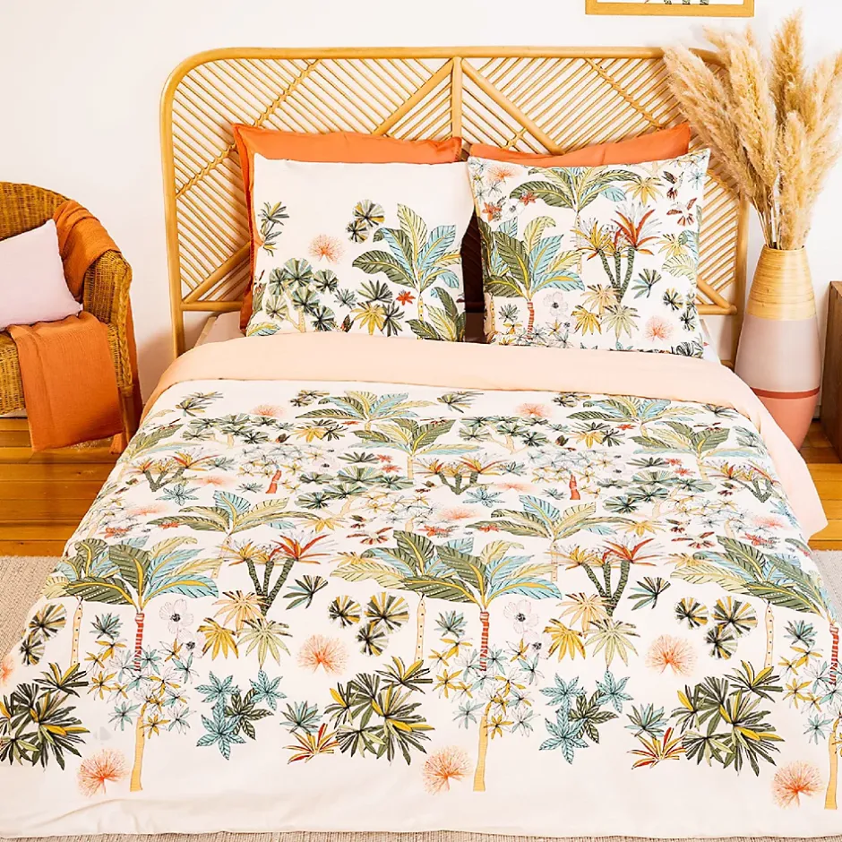 Linnea Parure de lit 200x200 cm coton MENTISSA rose Online