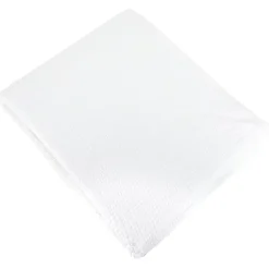 Linnea Parure de lit 140x200 cm double gaze de coton GAZGAZ blanc 2 pièces Hot